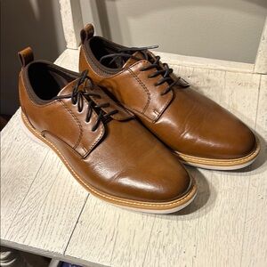 Classic Brown Leather Men's Shoes